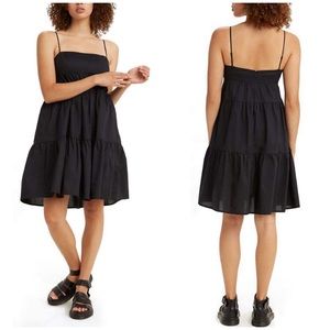*SOLD* Levi's Clea Mini Dress Black Tiered NWT